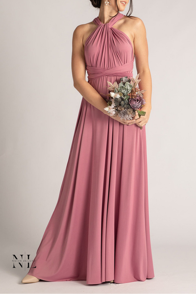 Vestido Multiformas Rosa Canela- Infinity