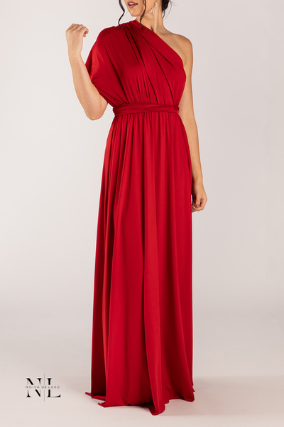 Vestido Multiformas Vermelho- Infinity