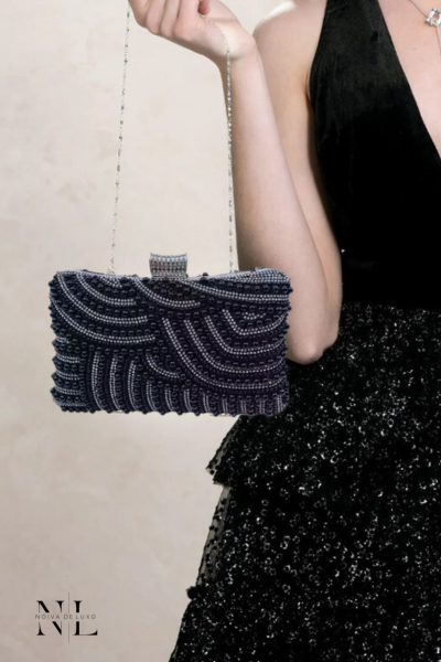 Bolsa Clutch texturizada- Charlotte