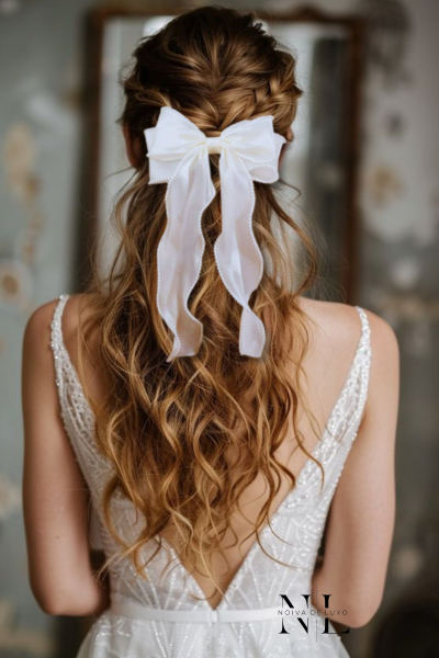 Laço de Cabelo para Noiva