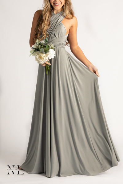 Vestido Cinza Multiformas- infinity