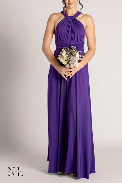 Vestido Roxo Multiformas- Infinity