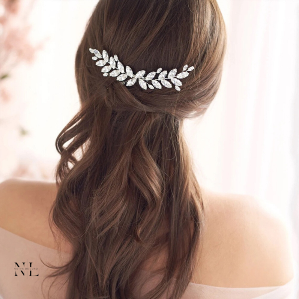 Arranjo para Cabelo de Noiva- Pente Ponto de Luz