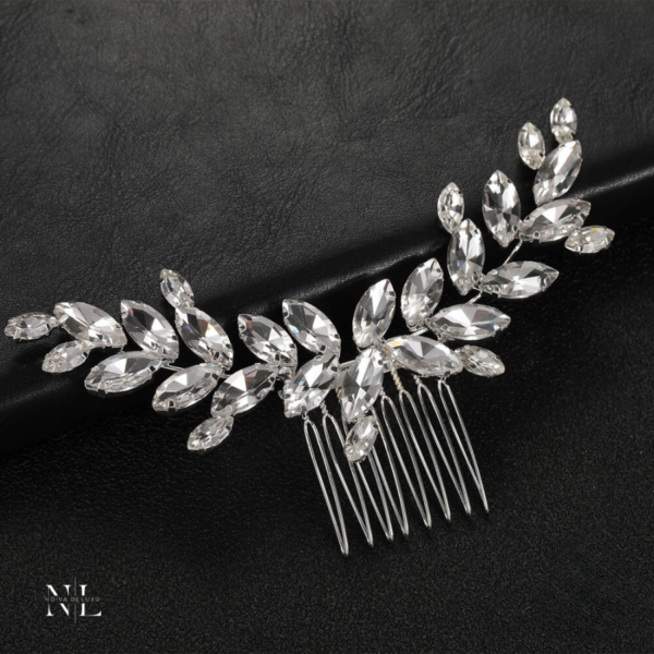 Arranjo para Cabelo de Noiva- Pente Ponto de Luz