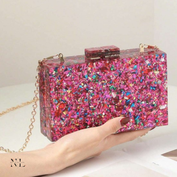 Bolsa Clutch texturizada- Felicia