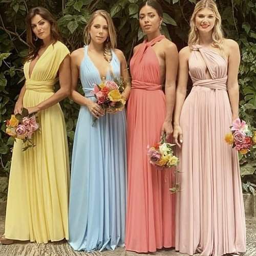 Cores de Vestidos para Madrinhas de Casamento