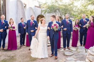Vestido de Tule Fucsia com Brilho Multiformas- infinity