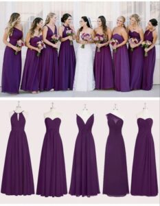 Vestido Roxo Multiformas- Infinity